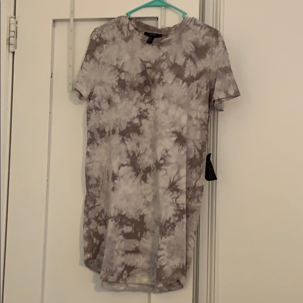 NWT Forever 21 Tie dye t-shirt dress